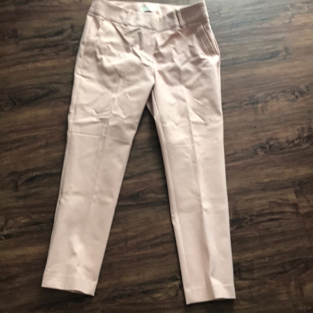 Light pink loft dress pant
